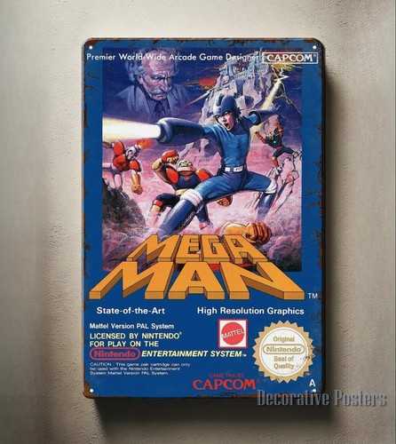 Retro Gaming Pictures - Y1, Mega Man Nes Retro Video