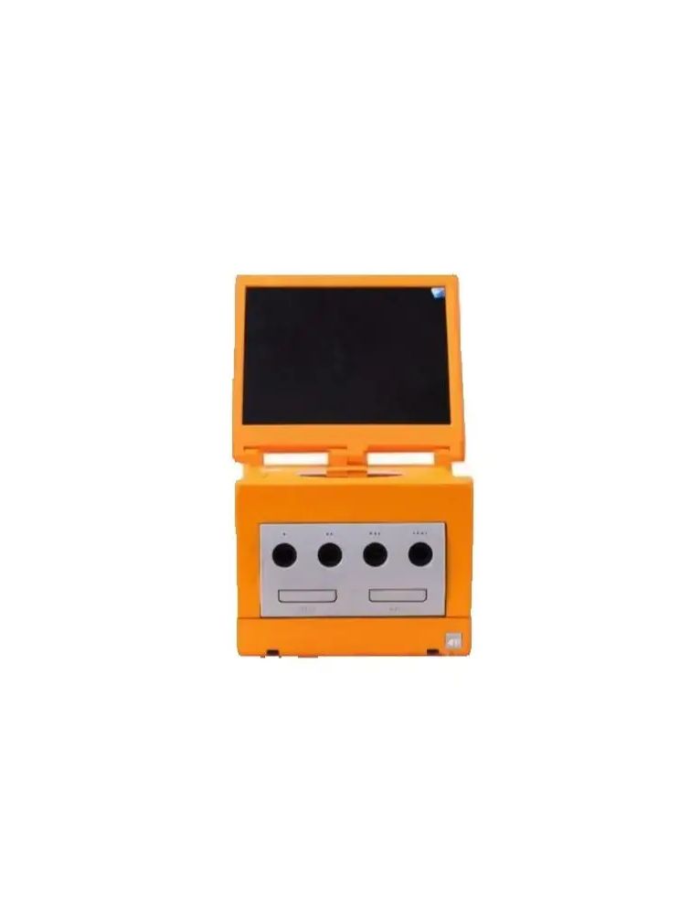 Retro Gaming Console - 8 inch monitor 3D-print voor Gamecube