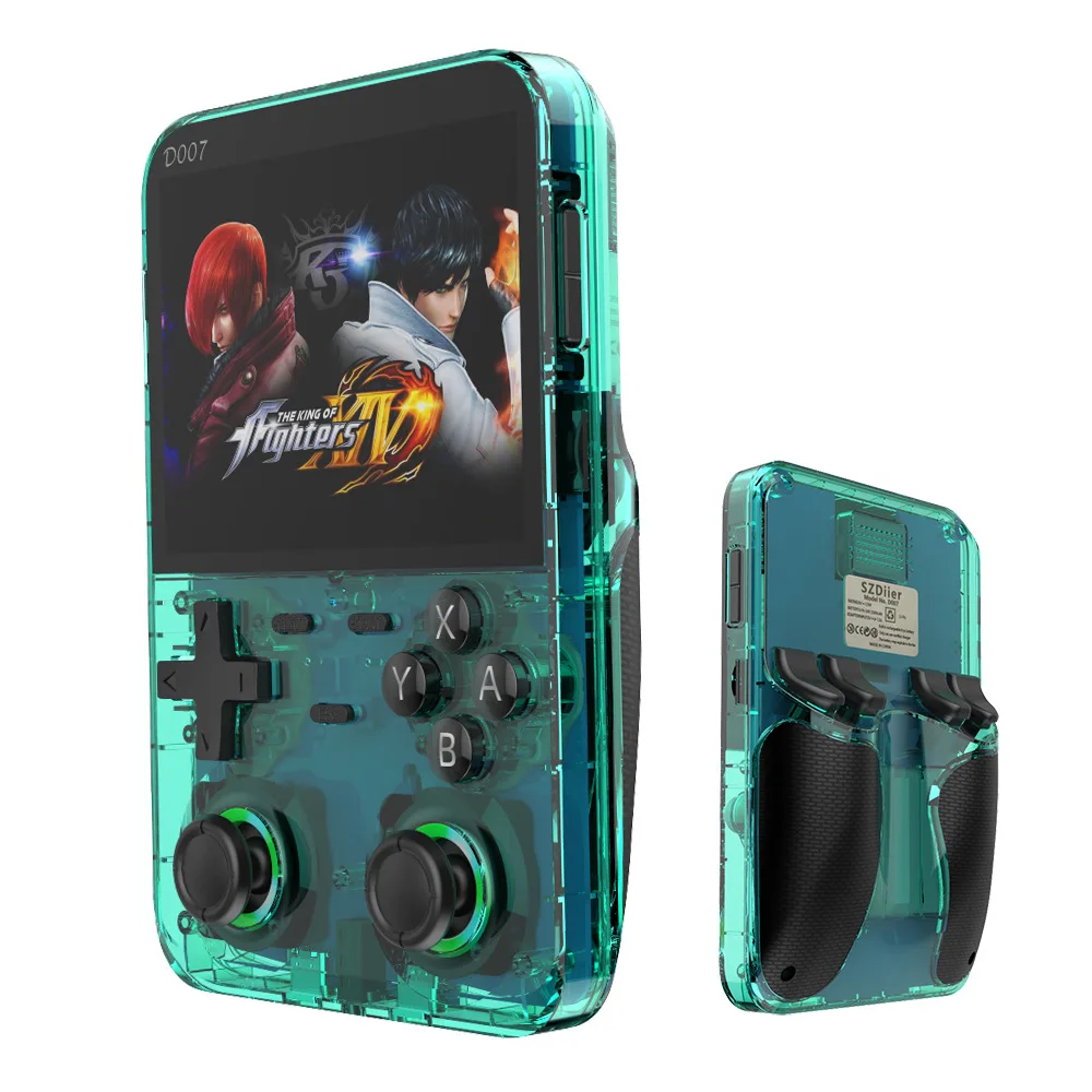 Retro Gaming Console - D007 Draagbare videogameconsoles 3,5 inch IPS-scherm