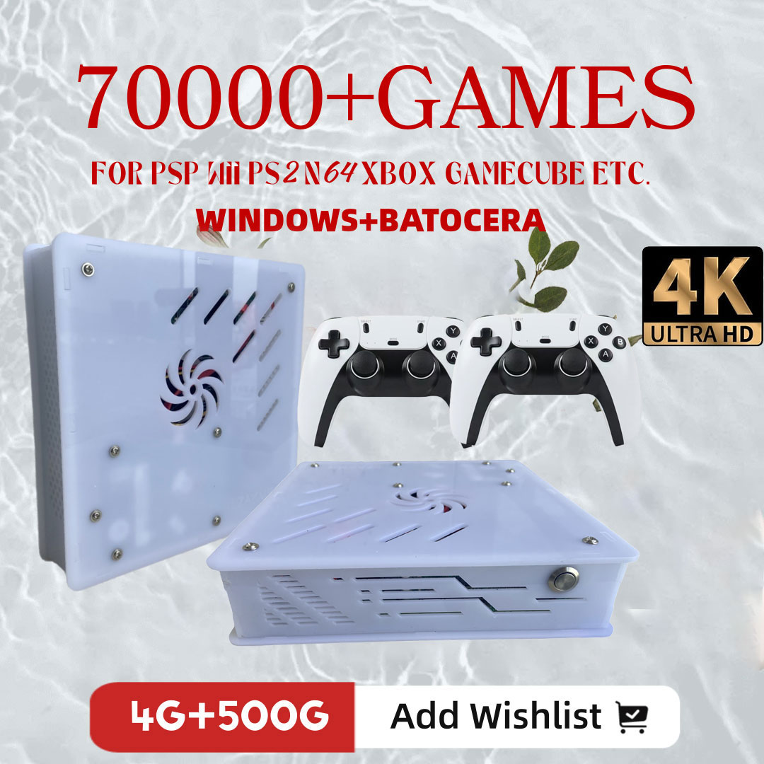 Retro Gaming Hard Drive - 2026 Nieuwe X8 Retro Game Console