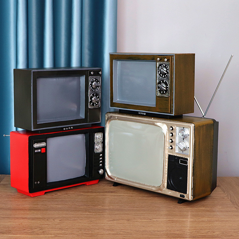 Retro Gaming Tv - Retro en oude huisdecoratie ornamenten café