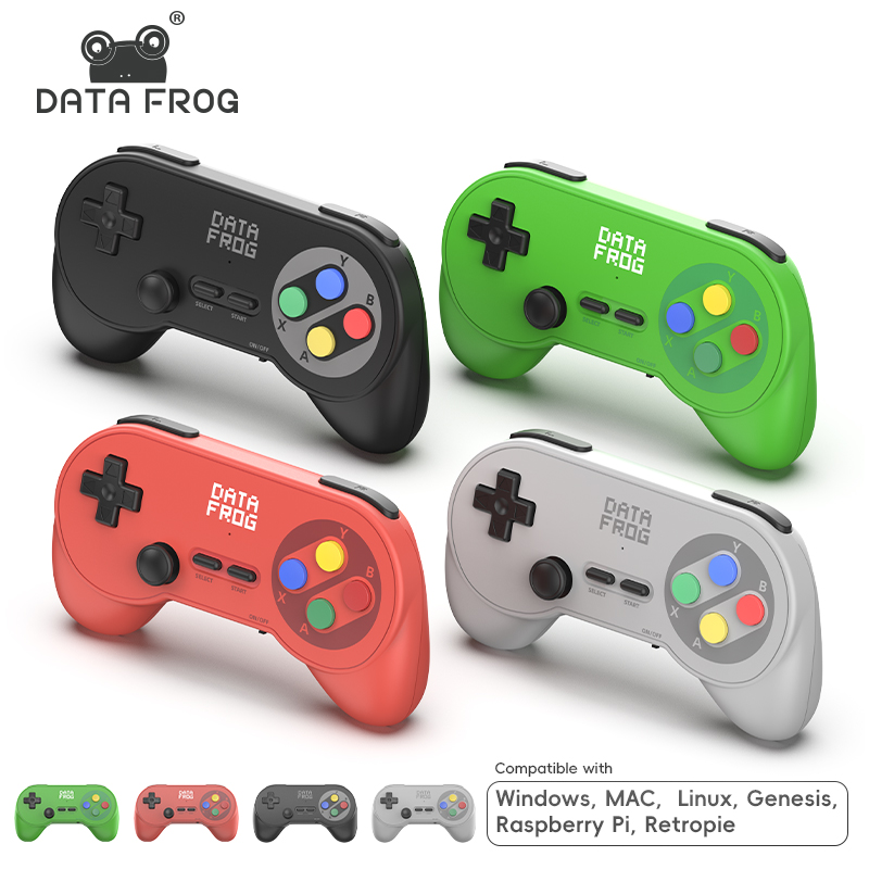 Retro Gaming Tv - Data Frog PC07 Draadloze Retro Gamecontroller