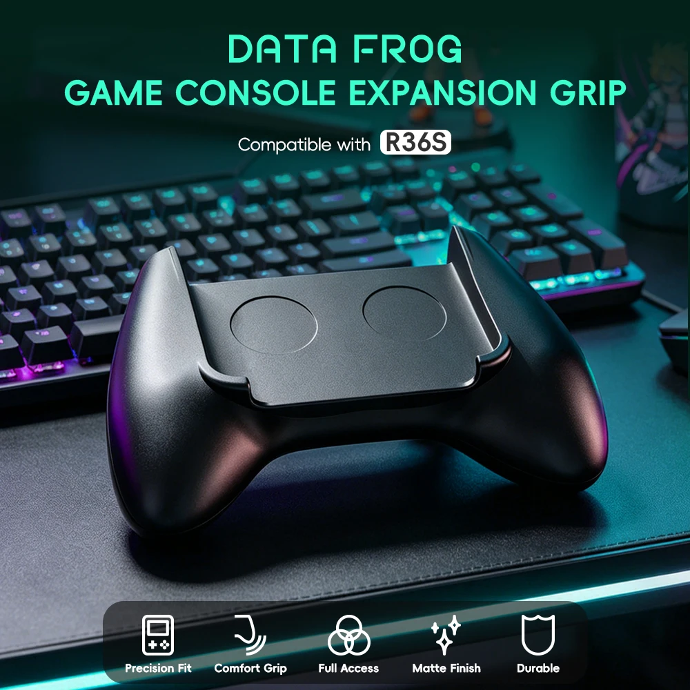 Retro Gaming Console - Data Frog R36S Game Grip Ergonomische