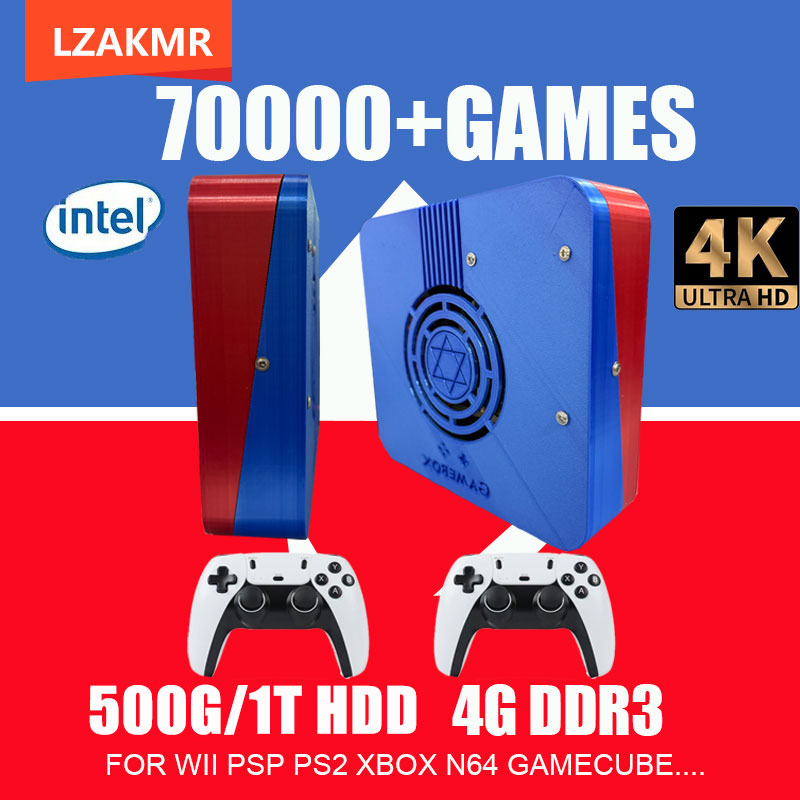 Retro Gaming Tv - GD10 Retro-gameconsole met dubbel systeem I3-3110M