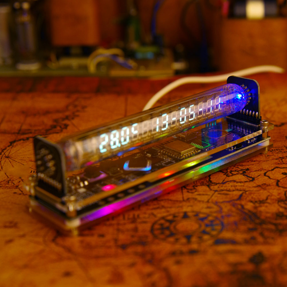 Retro Gaming Desk - 1PCS Digitale Horloge Glow Fluorescerende Buis