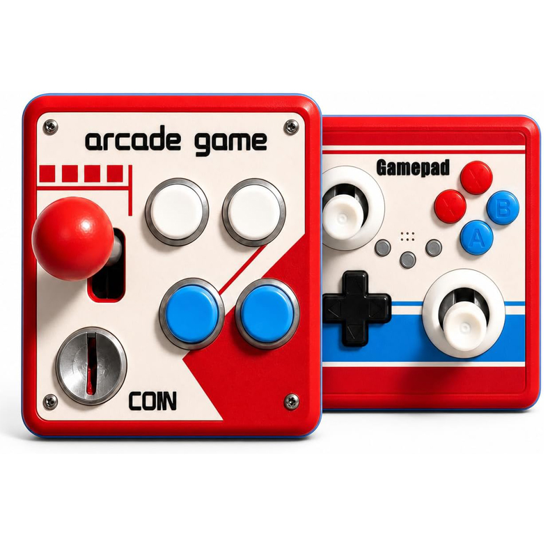 Gaming Retro Arcade - Boorvrije Lichtschakelaar Afdekking Retro Arcade Game