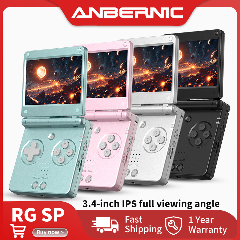 Anbernic RG SP Flip Retro Hand - Retro Gaming Hub recensie en prijs