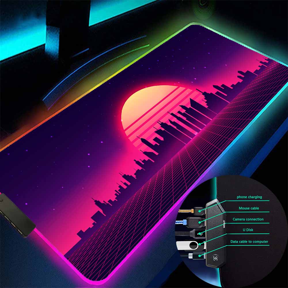 Retro Gaming Muismat LED Licht - Retro Gaming Hub recensie en prijs