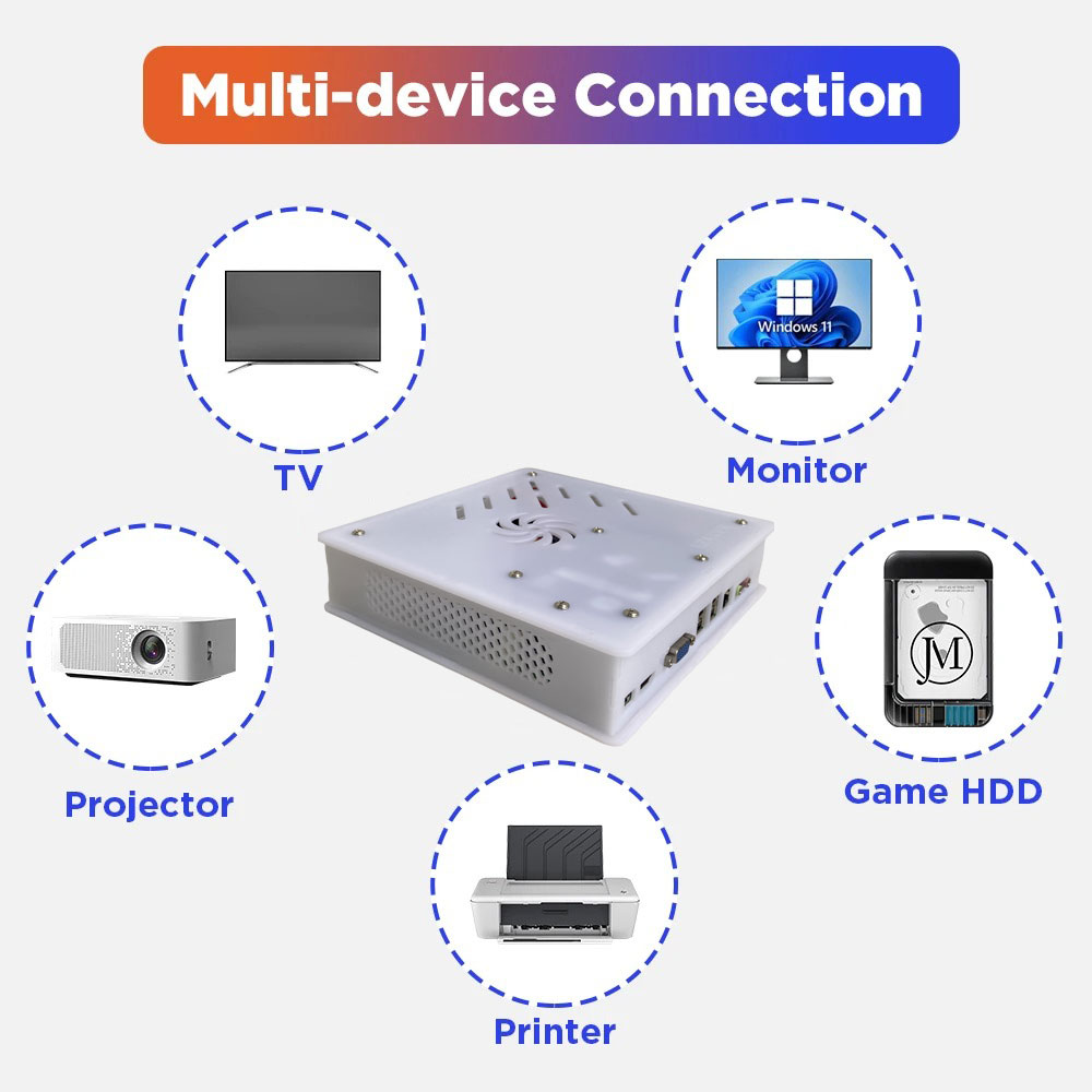 2026 Nieuwe X8 Retro Game Cons - Retro Gaming Hard Drive recensie en prijs