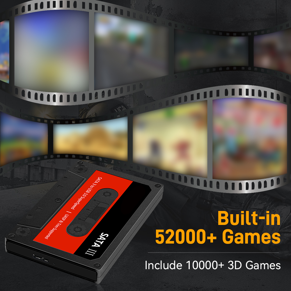 Batocera 500G/2T Emulator Game - Retro Gaming Hard Drive recensie en prijs