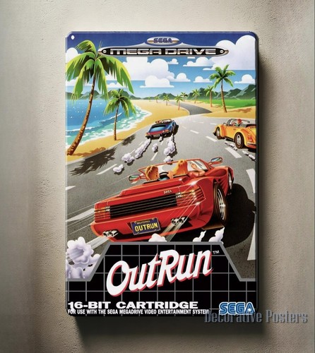 Outrun Mega Drive Retro Video  - Retro Gaming Pictures recensie en prijs