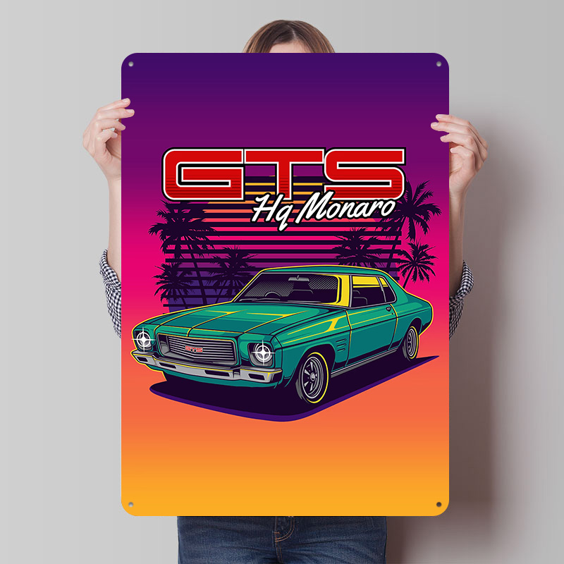 HQ Monaro GTS Retro Auto Metal - Retro Gaming At Home recensie en prijs