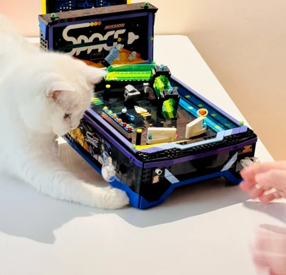 Nieuwe Space Arcade Flipperkas - Retro Gaming Desk recensie en prijs