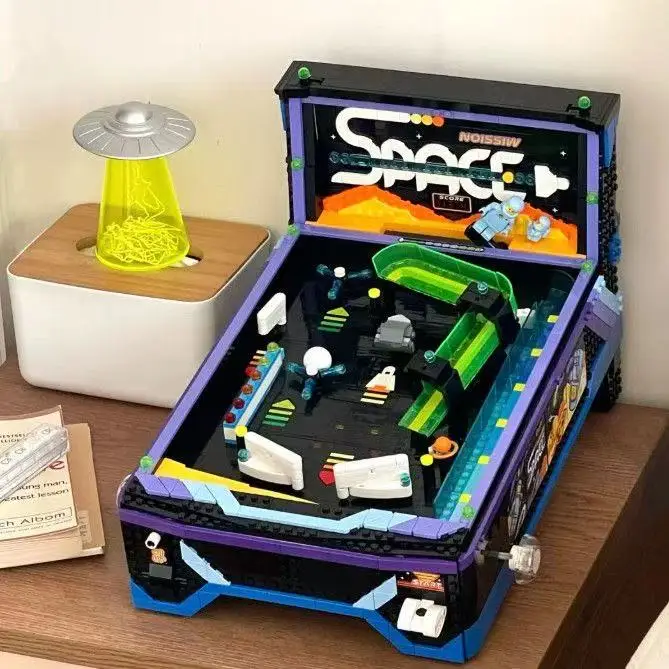 Nieuwe Space Arcade Flipperkas - Retro Gaming Desk recensie en prijs