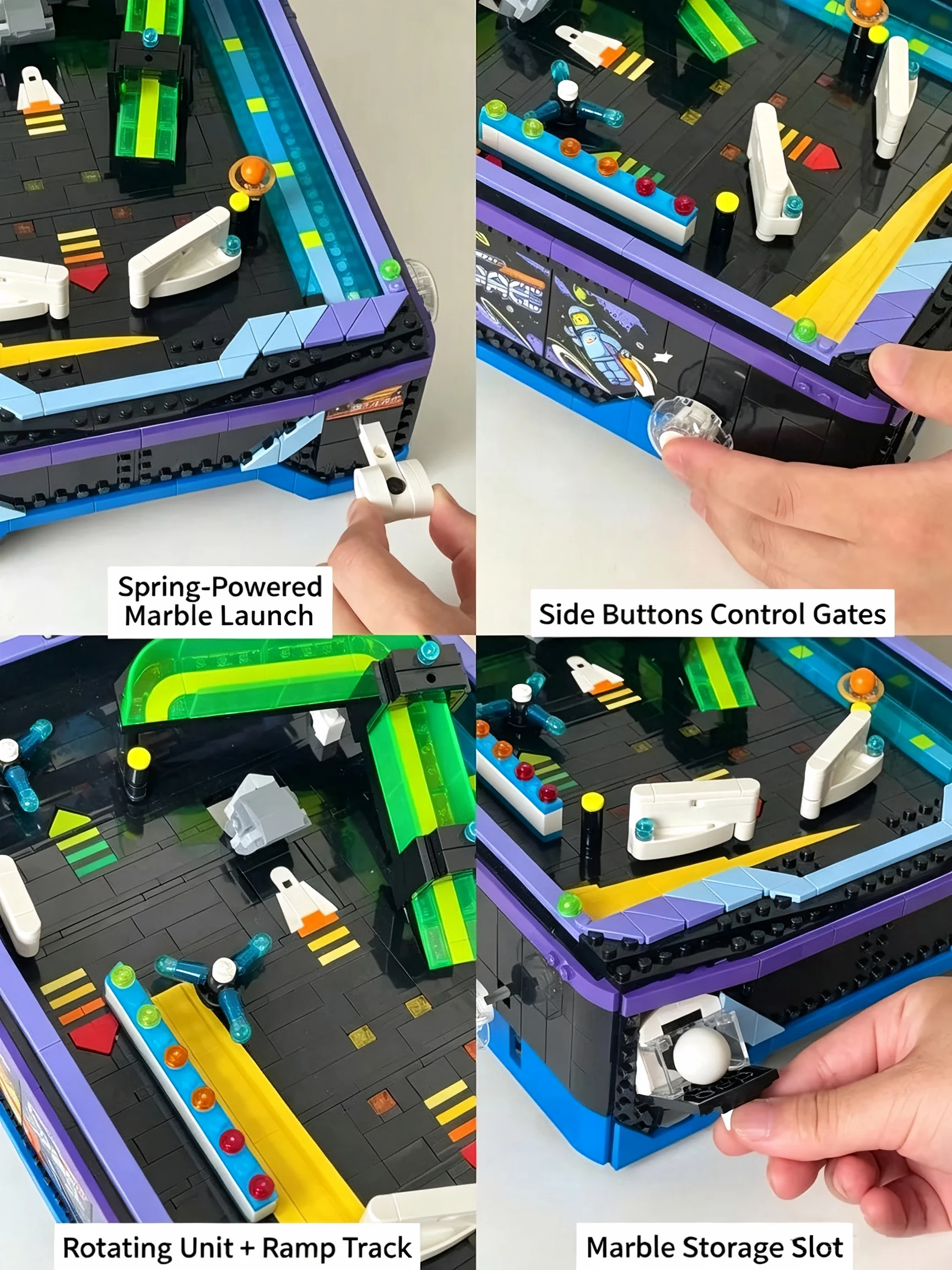 Nieuwe Space Arcade Flipperkas - Retro Gaming Desk recensie en prijs