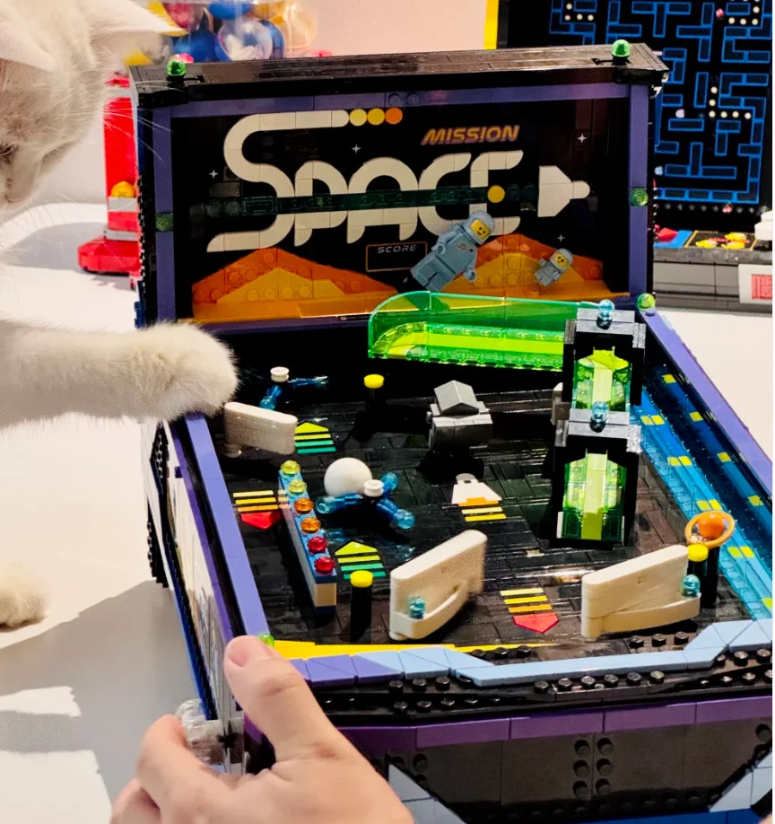 Nieuwe Space Arcade Flipperkas - Retro Gaming Desk recensie en prijs