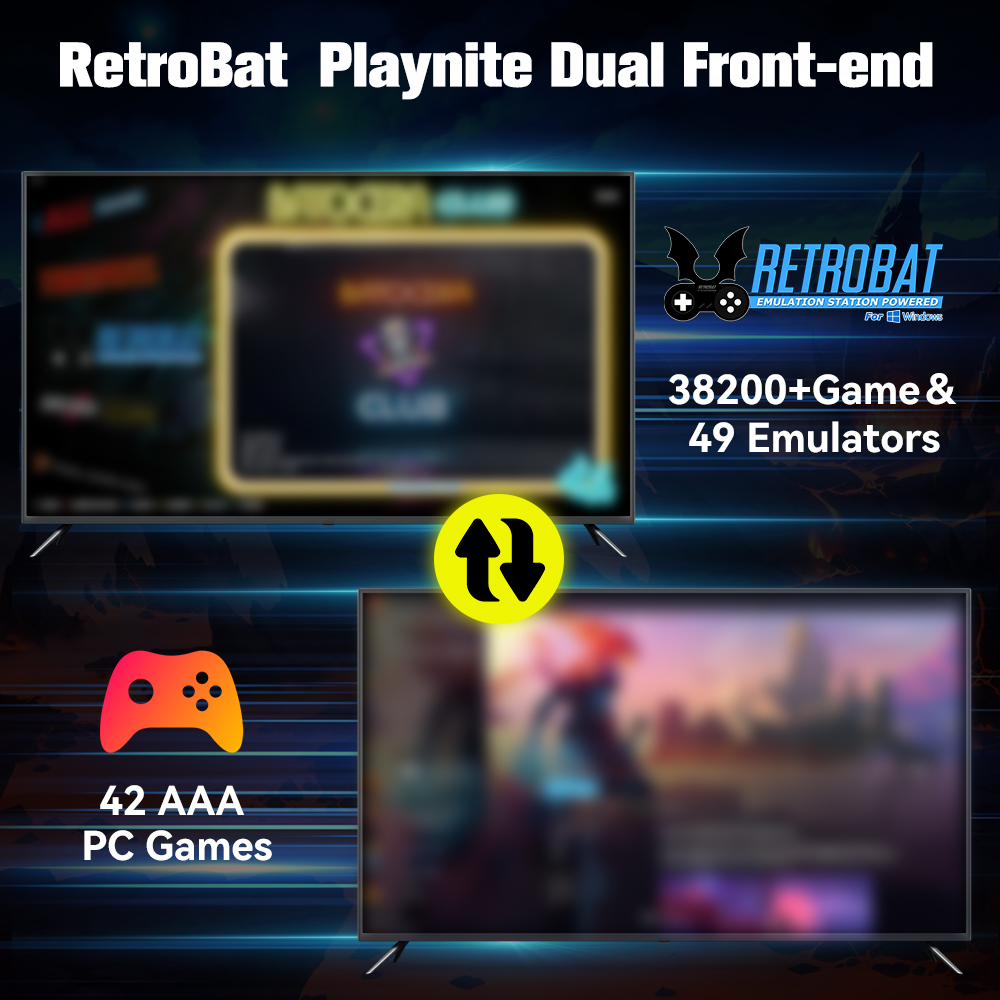 Retrobat & Playnite Systeem HD - Retro Gaming Hard Drive recensie en prijs