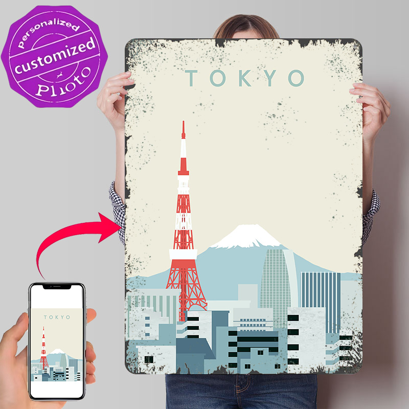 Tokyo Poster Retro 3D Geprint  - Retro Gaming At Home recensie en prijs