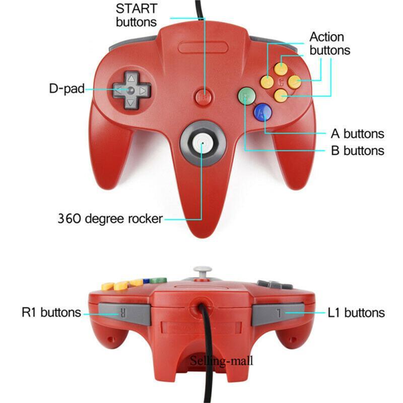 N64-controller Klassieke USB-b - Retro Gaming Space recensie en prijs