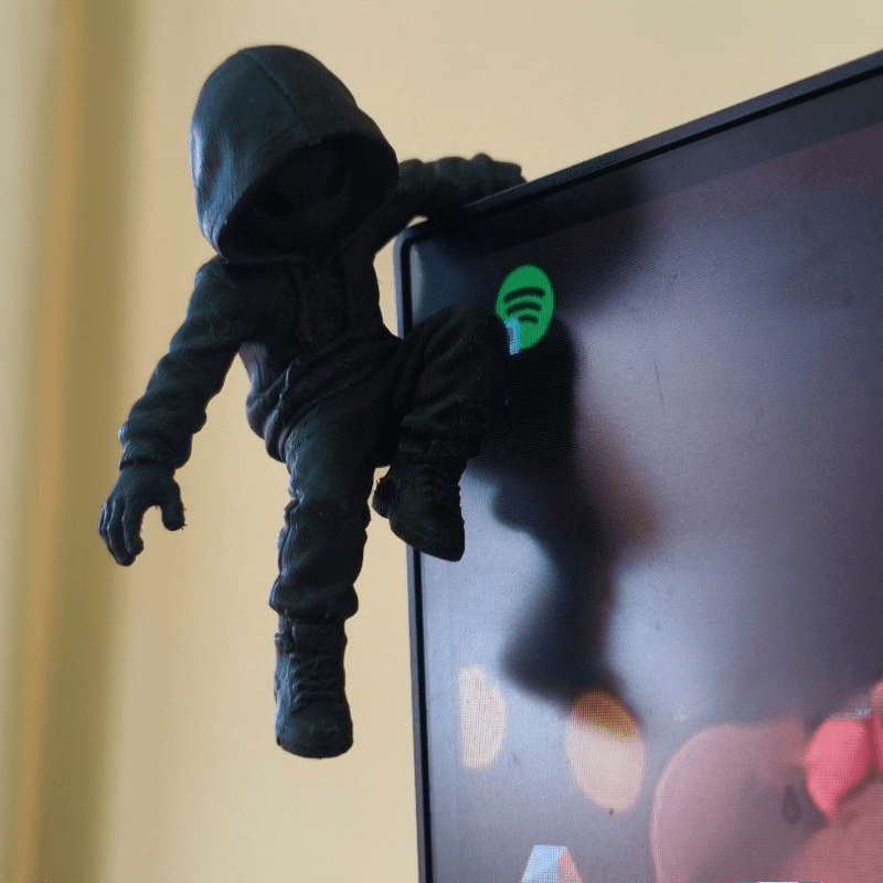 Klimmende Alien Mini Beeldje 3 - Retro Gaming Desk recensie en prijs