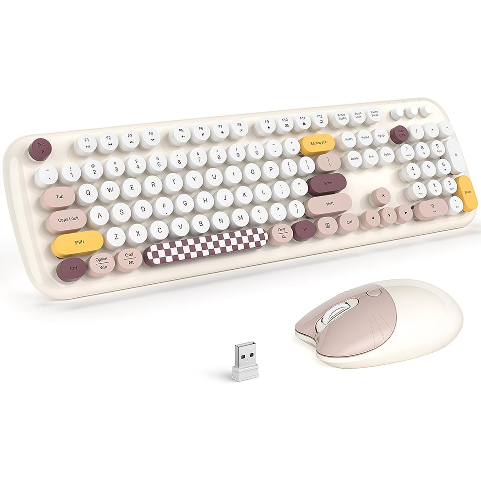 MOFII draadloze toetsenbord- e - Retro Gaming Kc recensie en prijs