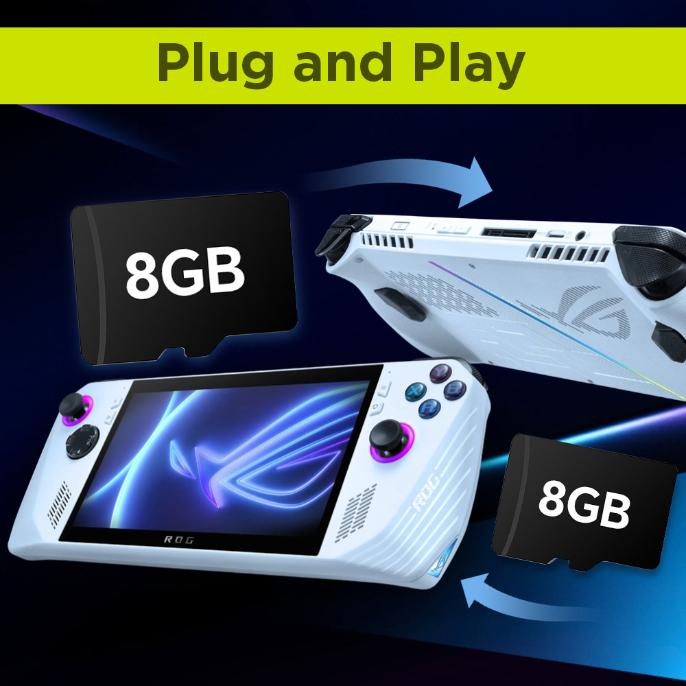8 GB Game TF-kaart met 3170 Re - Retro Gaming Space recensie en prijs