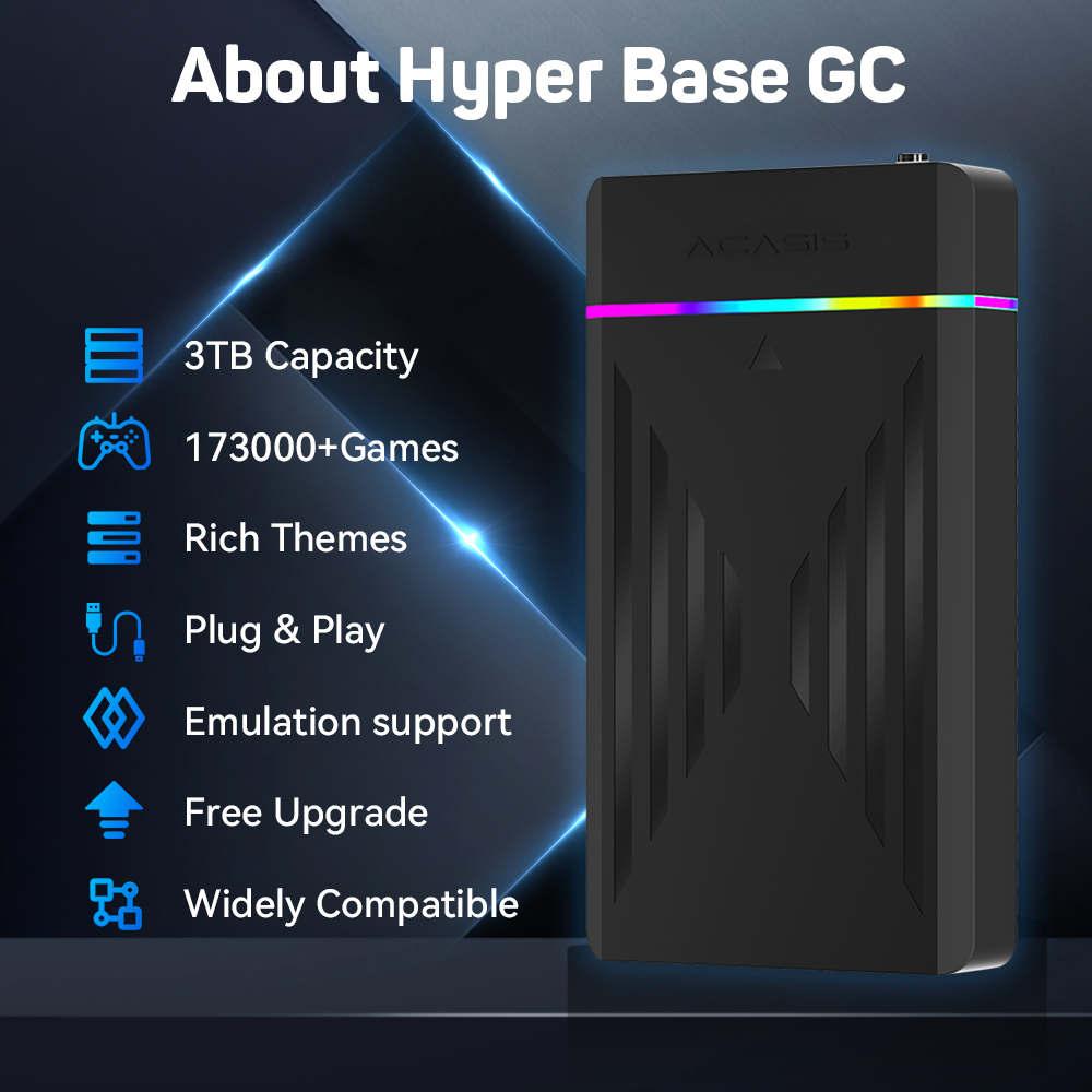 3TB Draagbare Gaming HDD Launc - Retro Gaming Hard Drive recensie en prijs