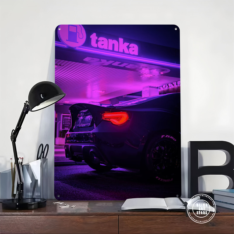Zwarte tankstation auto blikke - Retro Gaming At Home recensie en prijs